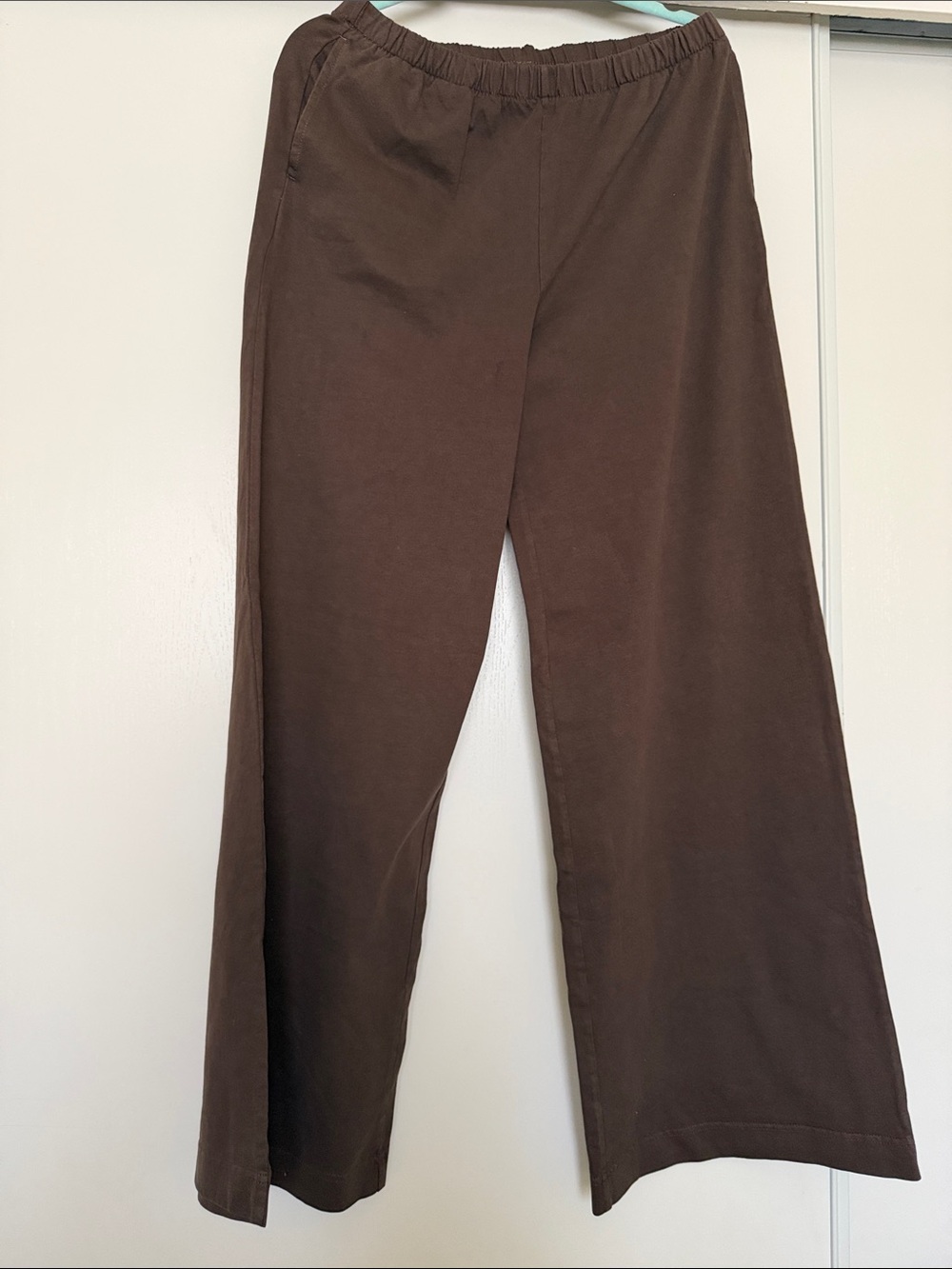 GAP Brown Wide-Leg Pull-On Pants - Picture 5 of 7